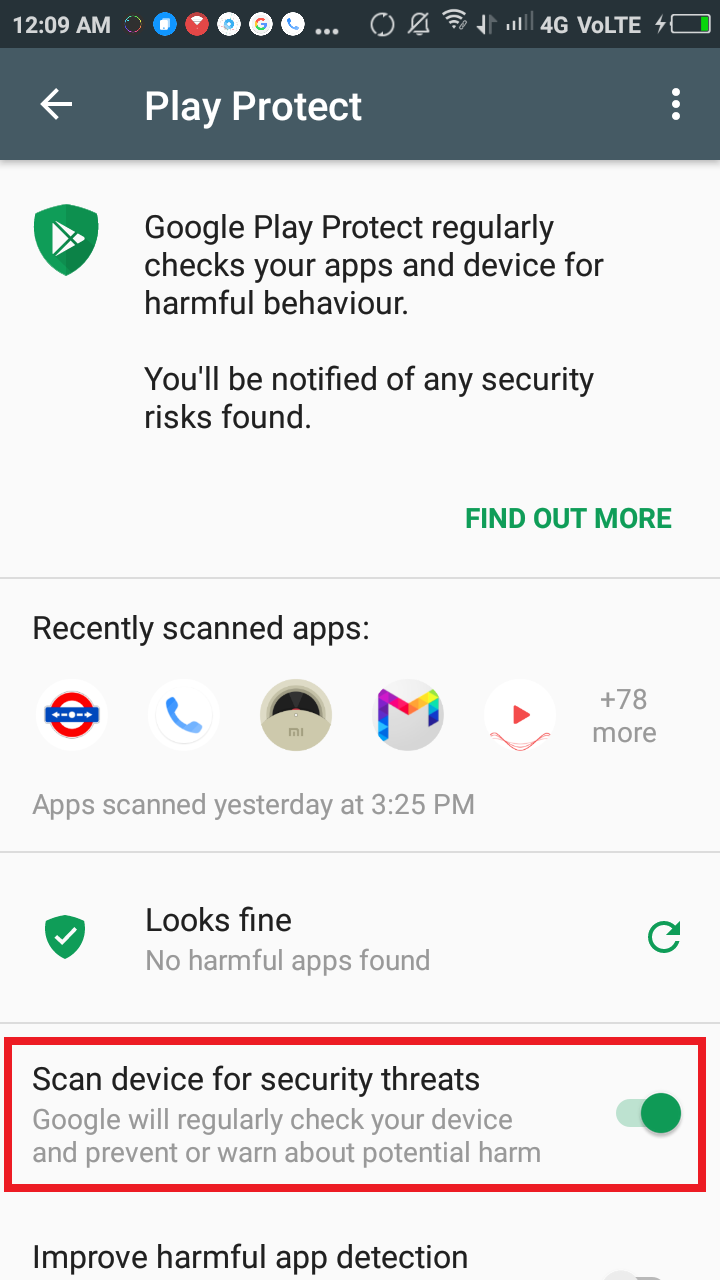 google play protect Tech Web